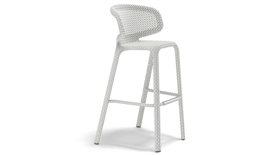 seashell nuo Barhocker pearl