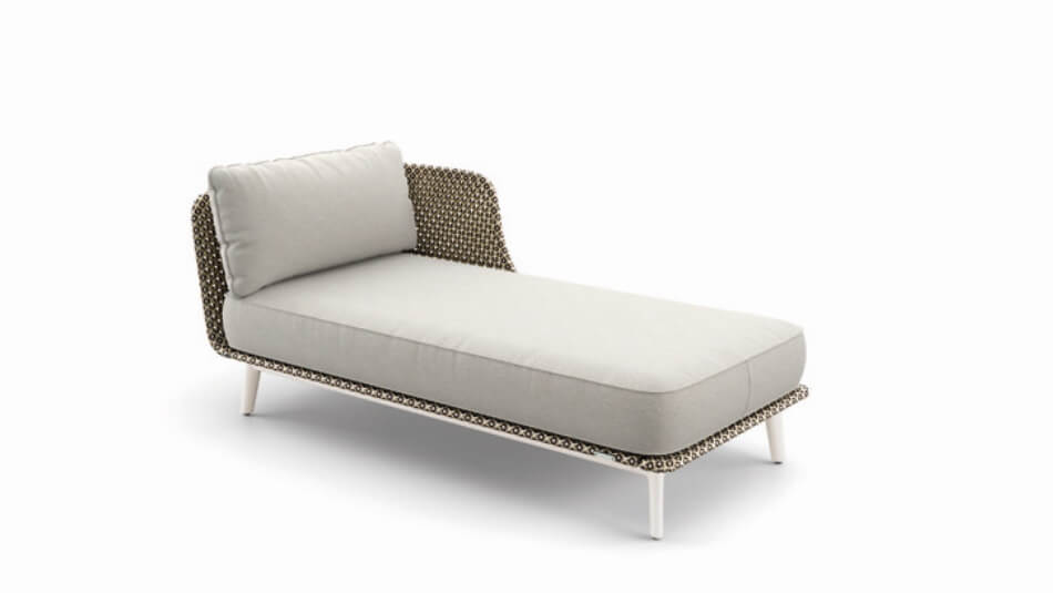 DEDON Mbarq Daybed links pepper