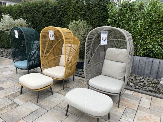 Dedon Rilly Cocoon Sessel Outdoor wetterfest 11