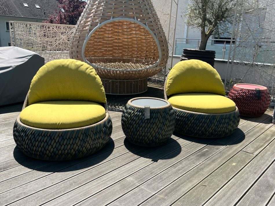 Dedon Dala Lounge Sessel aus Austellung Outdoor 13